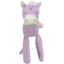 juguete peluche unicornio lila 33 cm para perro 2