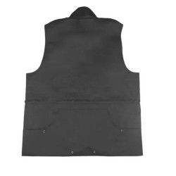 Chaleco negro de entrenamiento para perros Platz-K9 con múltiples bolsillos frontales. 2